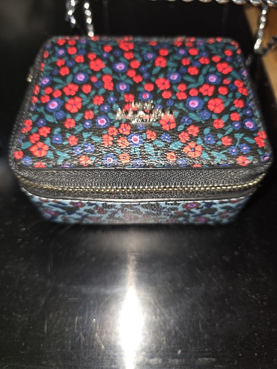 Handbags - Coach Ranch Floral Travel Jewelry Box Case